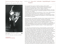 Tablet Screenshot of egon-erwin-kisch.de